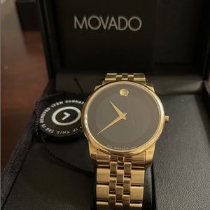 Movado Museum Men's Black Watch - 0607203